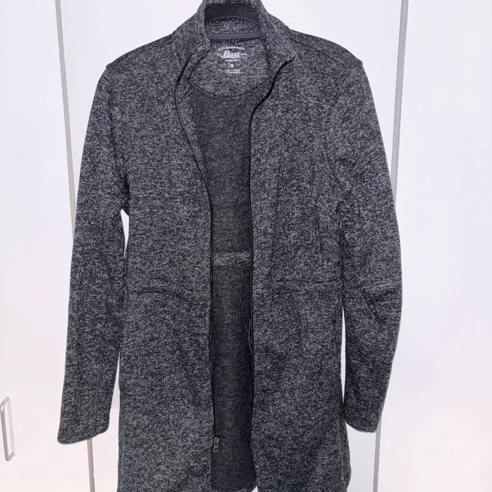 G.H. Bass & Co. Women's Charcoal Zip-Up Jacket
